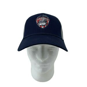 Patriots Bulldog Hat Men's Adjustable Mesh Snapback Trucker Baseball Cap